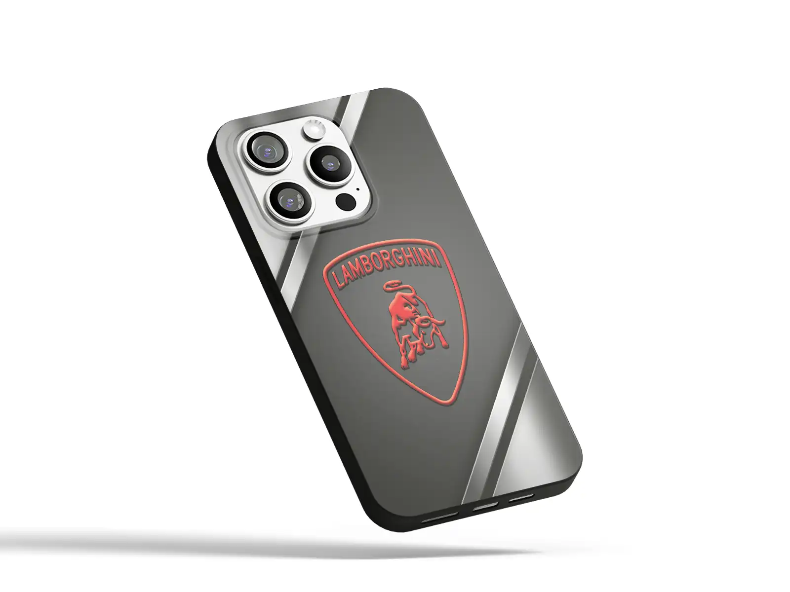 Lamborghini Custodie Silicone Smartphone Look Sportivo